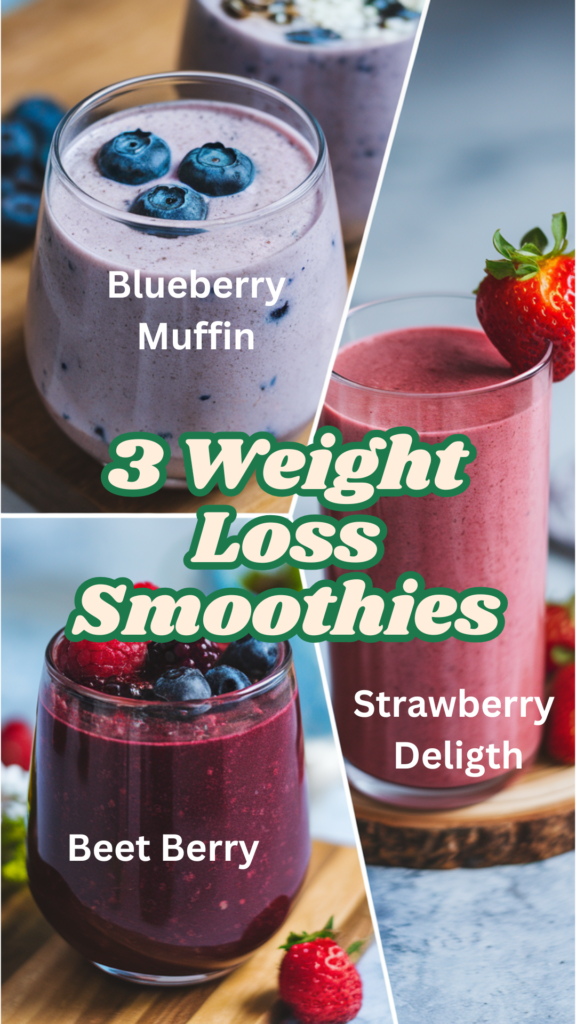 3 weight loss smoothies