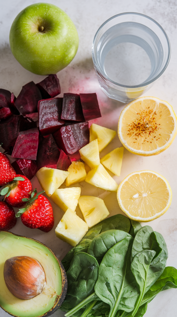 Detox Smoothie Ingredients